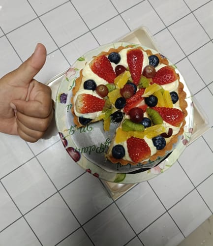 Customer photo review of 7-inch Signature Fruit Tart (Available in Klang Valley, Seremban & Penang only)