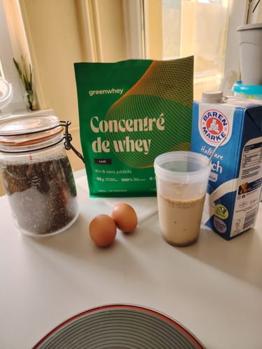 Customer photo review of Protéine de Whey Bio