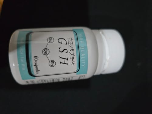 Customer photo review of ワカサプリ 白玉ペプチド（GSH）- Wakasapri for Pro.