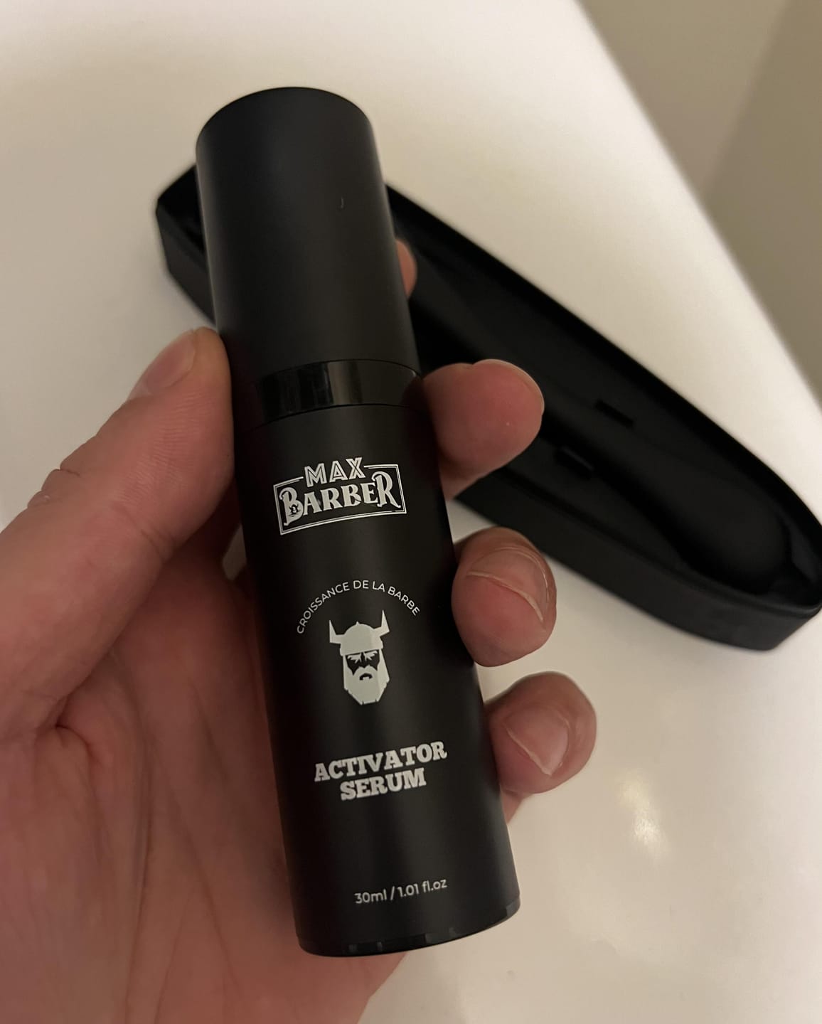 Customer photo review of Activator Serum | Booster Croissance de barbe
