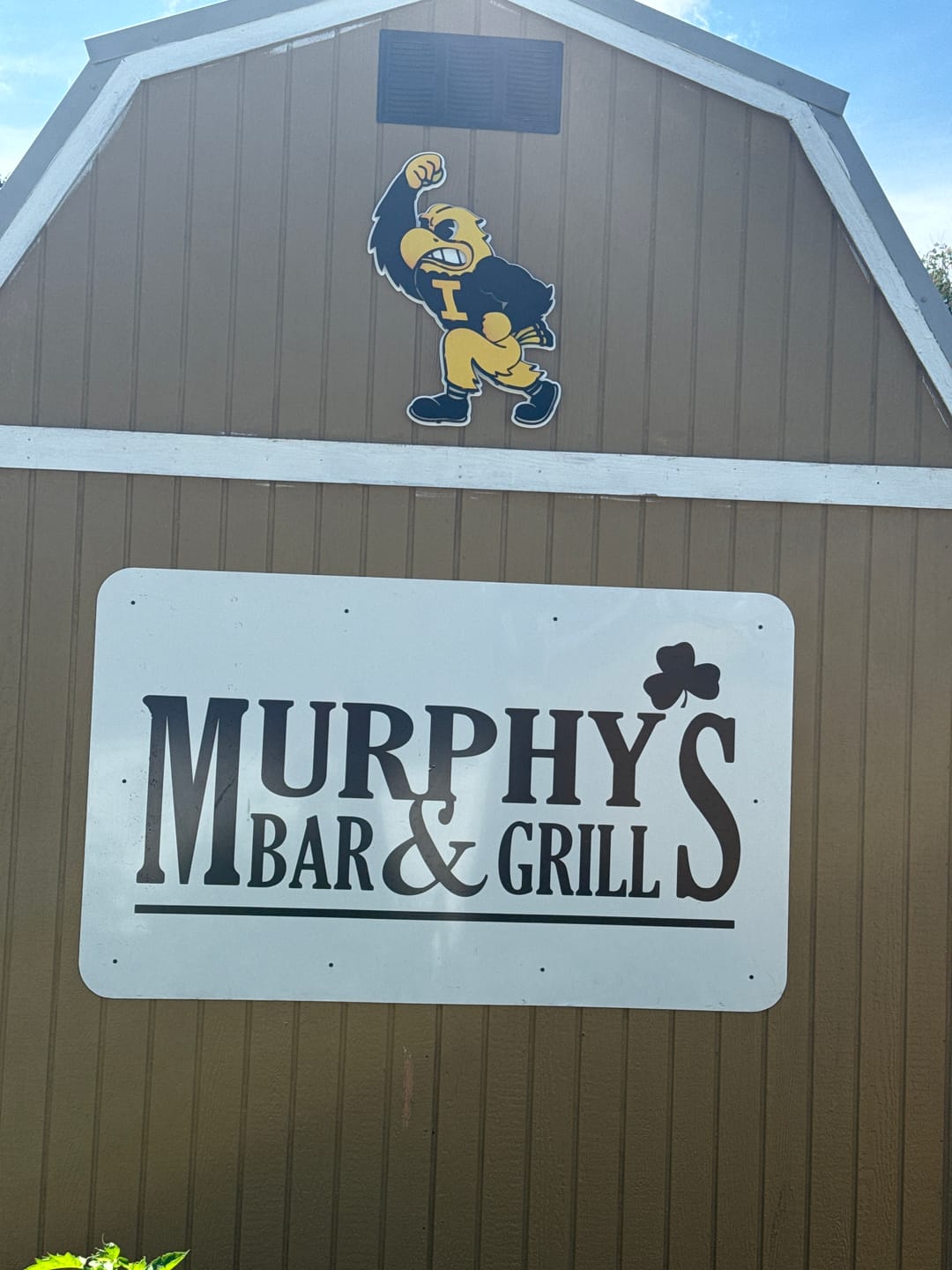Customer photo review of Iowa Mascot HERKY 3D Metal Wall Art