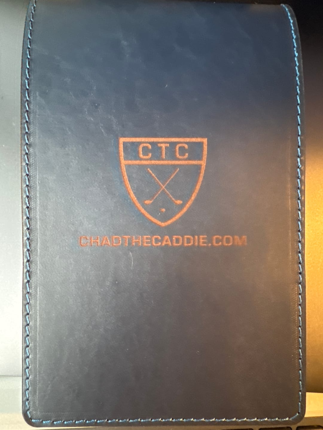 Customer photo review of Yardage Book Cover