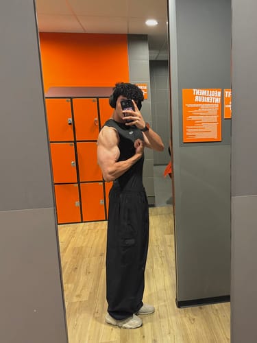 Customer photo review of Compression SleeveLess "FingerPrint"