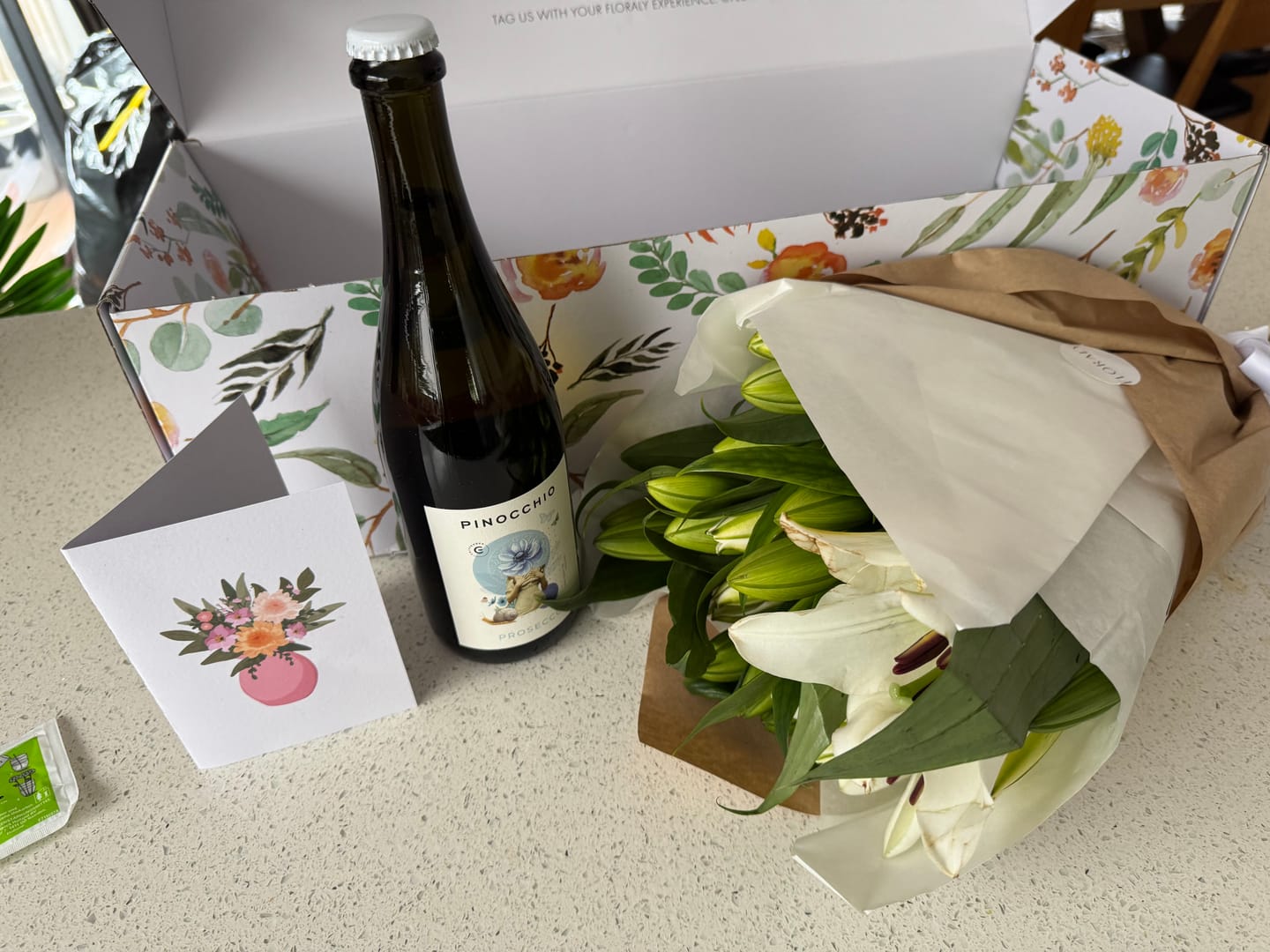 Customer photo review of White Oriental Lilies