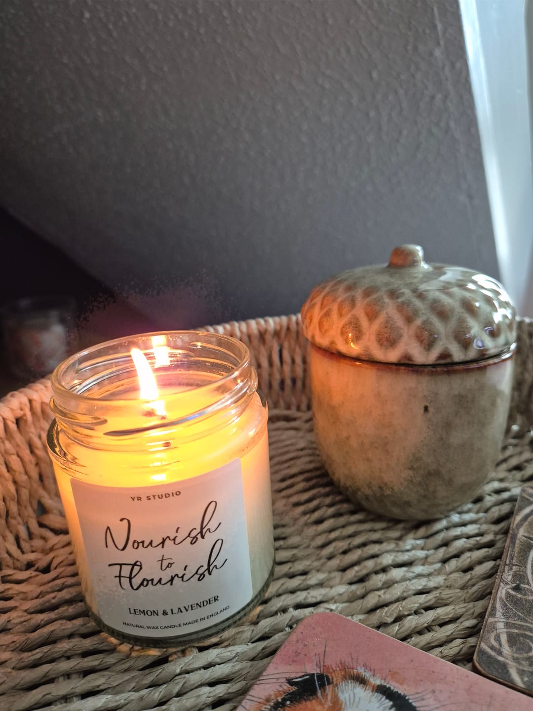Customer photo review of Acorn Pot with Lid