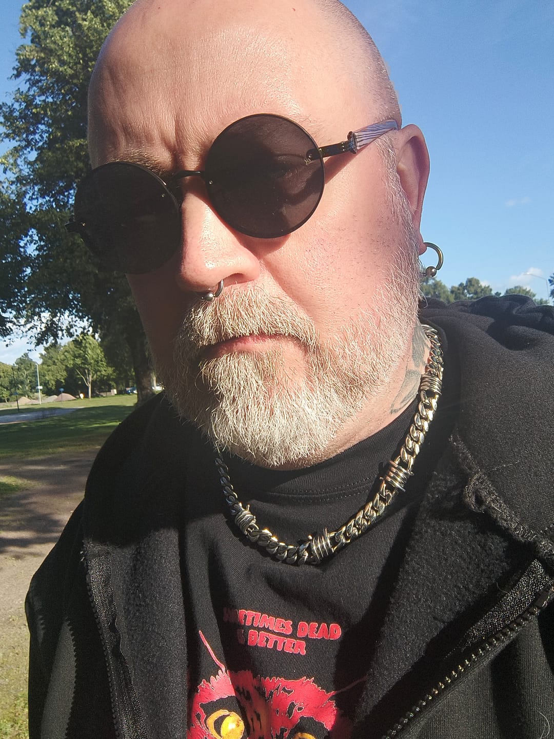 Customer photo review of 9mm Barb Wire Cuban Chain