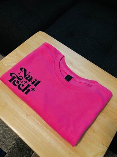 Customer photo review of Gildan Heavy Cotton T-shirt (Small to XLarge)