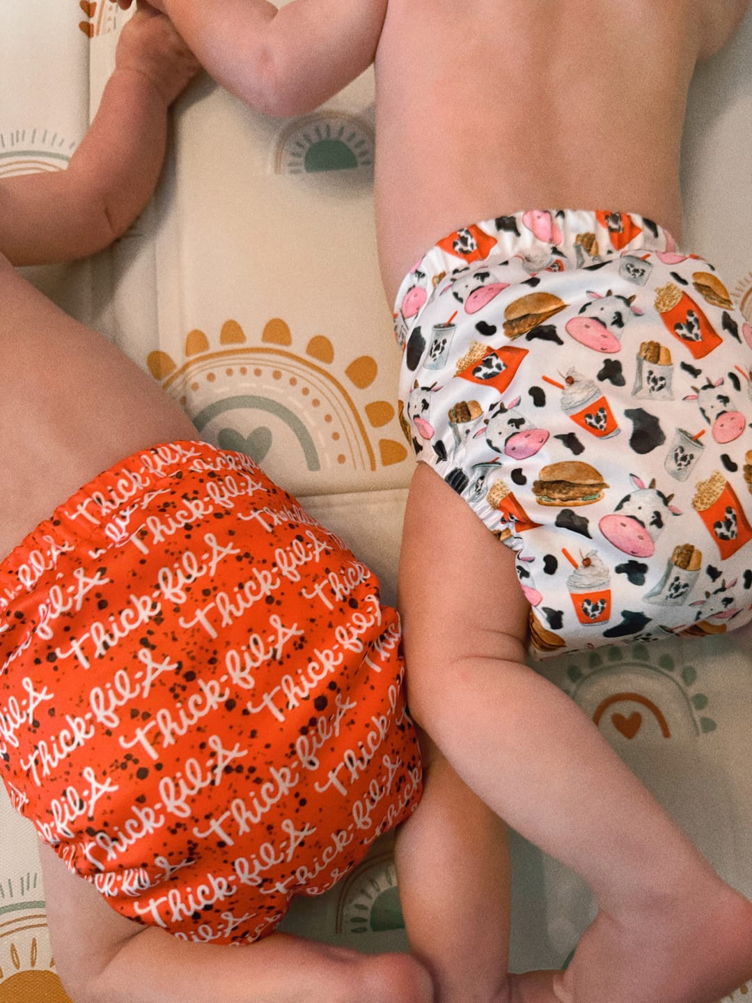 Customer photo review of Slim Fit Pocket Cloth Diaper