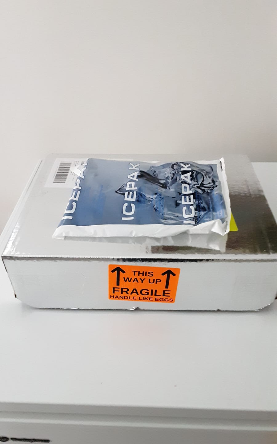 Customer photo review of PROTECT CHOCOLATES FROM MELTING - Add Icepack packaging