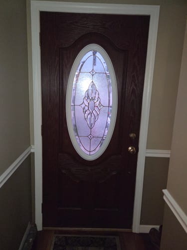 Customer photo review of Medium Oval 18" x 42" Frame Kit