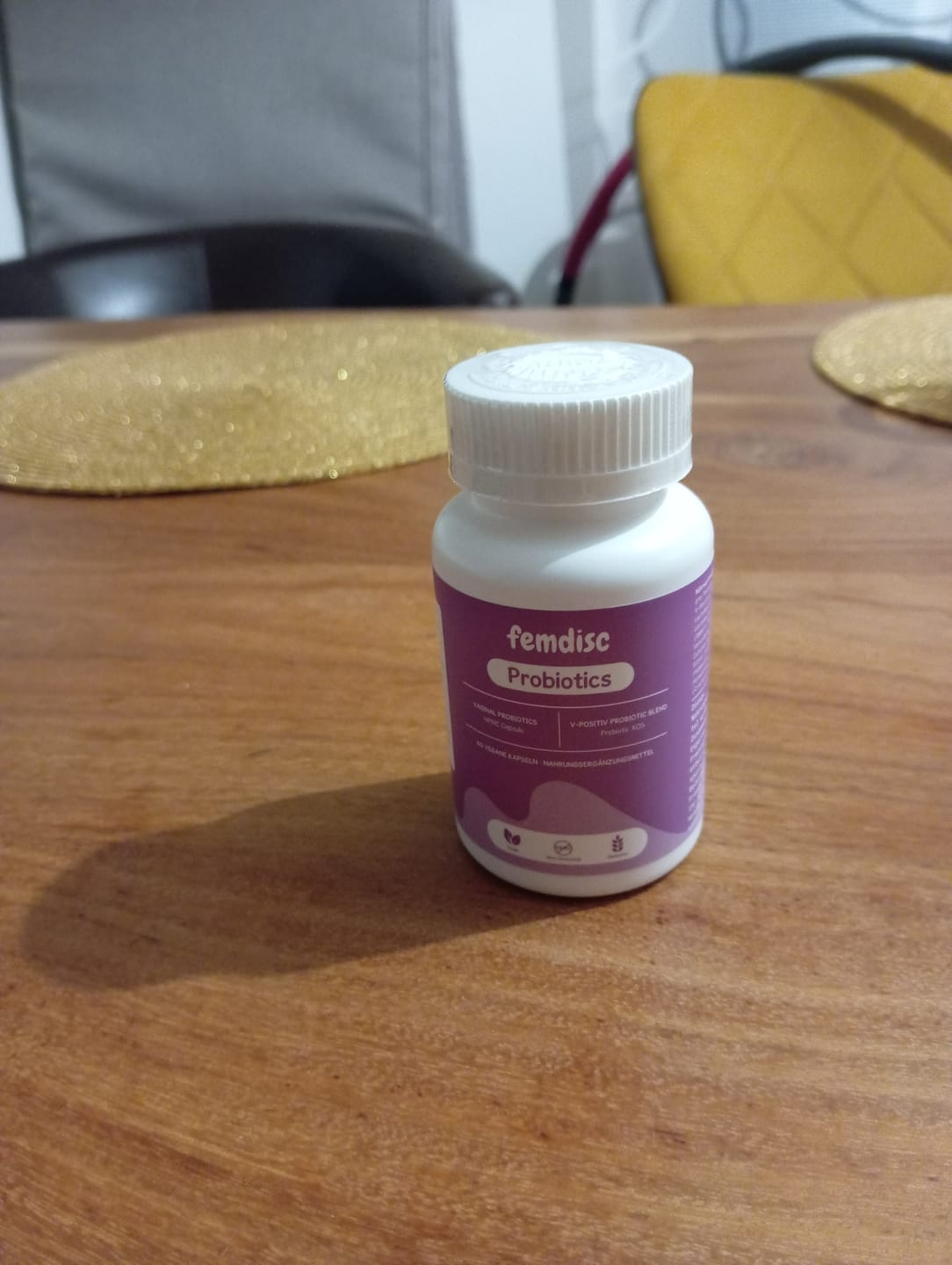 Customer photo review of femdisc vaginal Probiotics