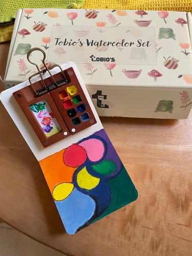 Customer photo review of Tobio's™ Watercolor Kit