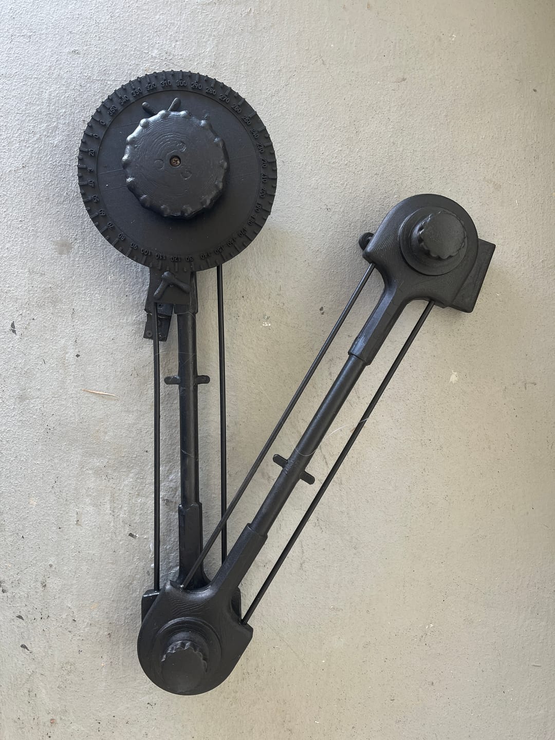 Customer photo review of Matte Black PETG Filament 1.75mm 1kg