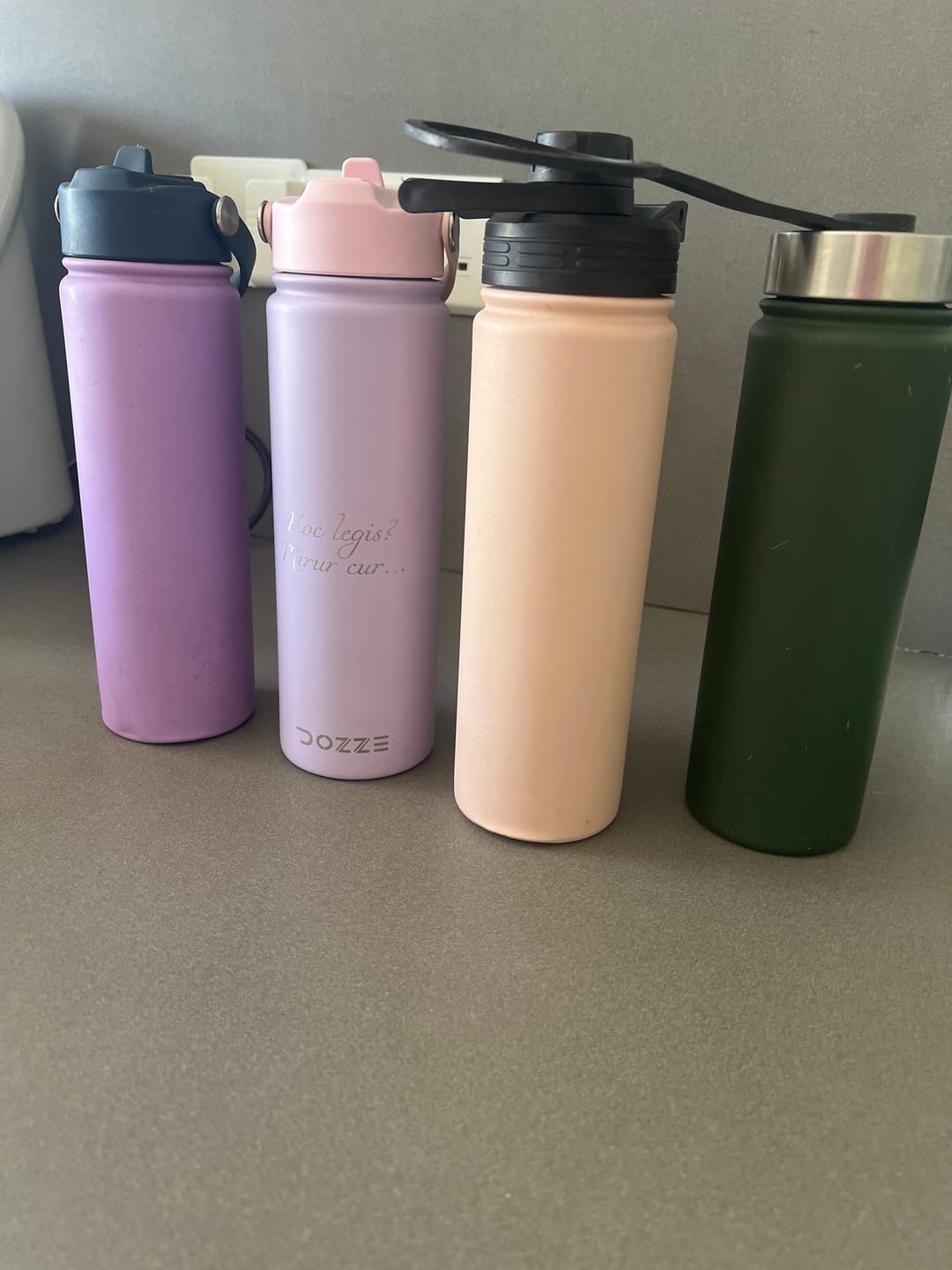 Customer photo review of DOZZE Voyager Water Bottle