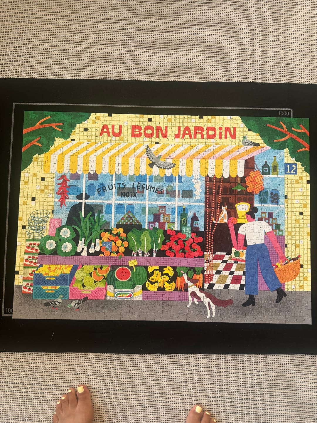 Customer photo review of At the market
