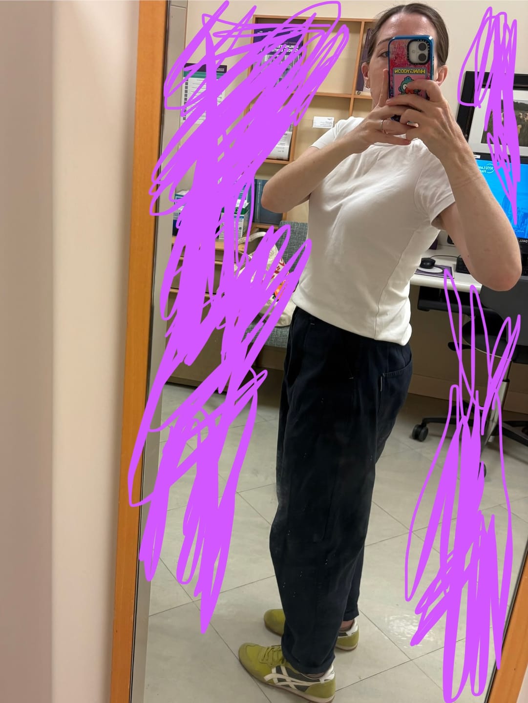 Customer photo review of 021 Trousers • Petrol