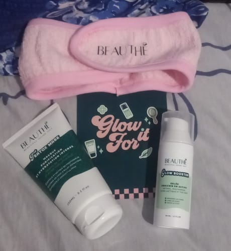 Customer photo review of GLOW DUO BOX + Cadeau OFFERT