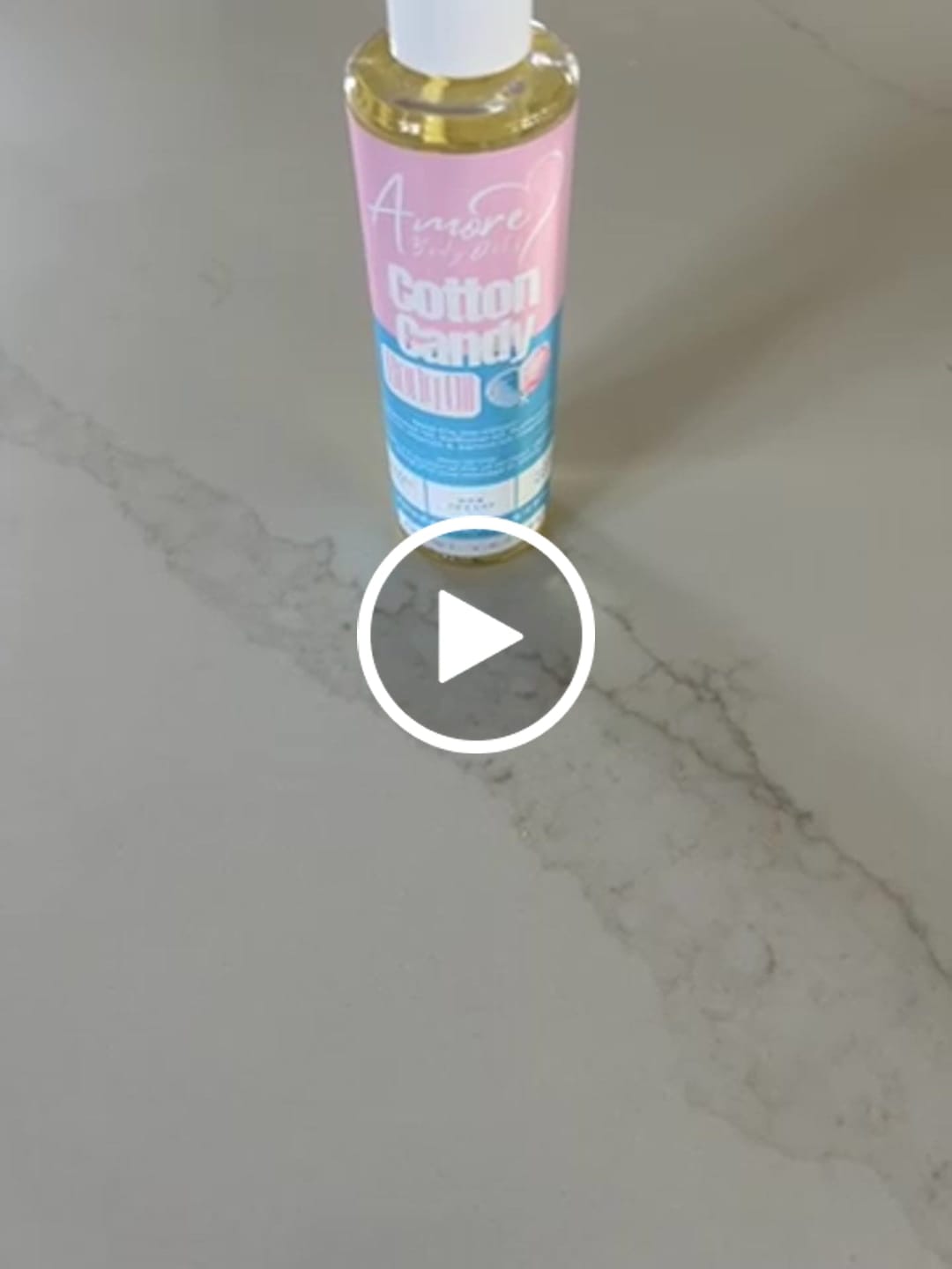 Customer video review of Cotton Candy - Body Oil