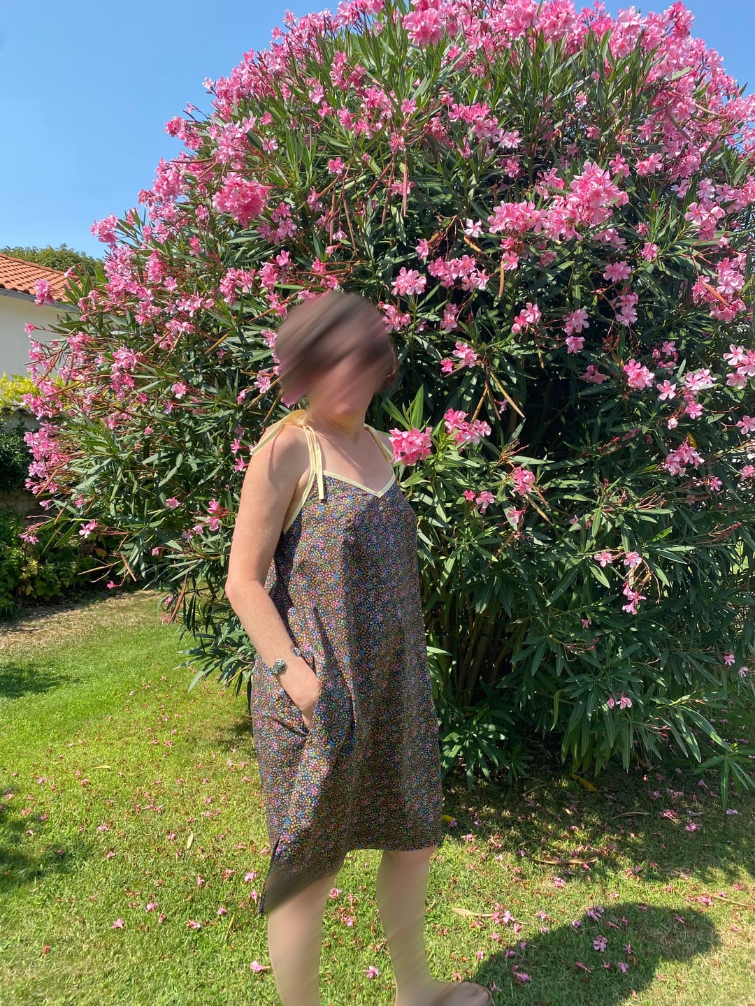 Customer photo review of Patron PDF caraco Samia et de sa variante robe