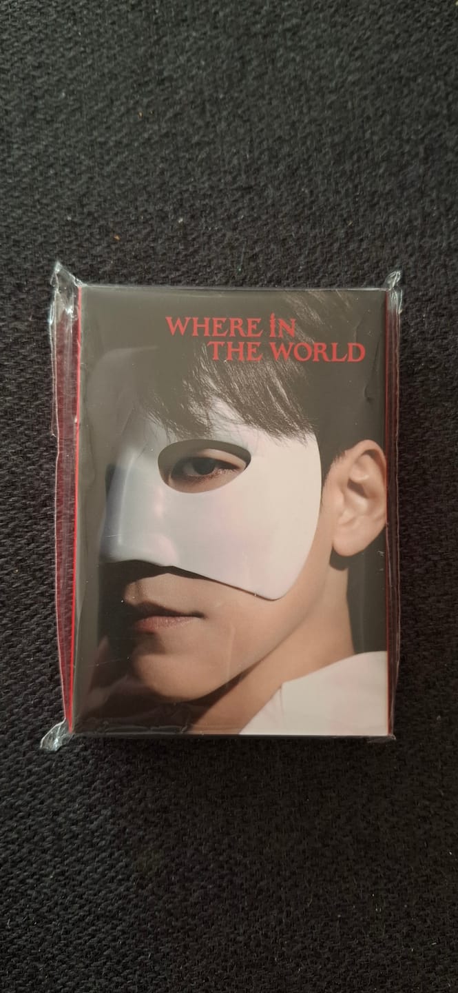 Customer photo review of Kai - Single Album [Where In The World] PHANTOM Ver. (NEMO)