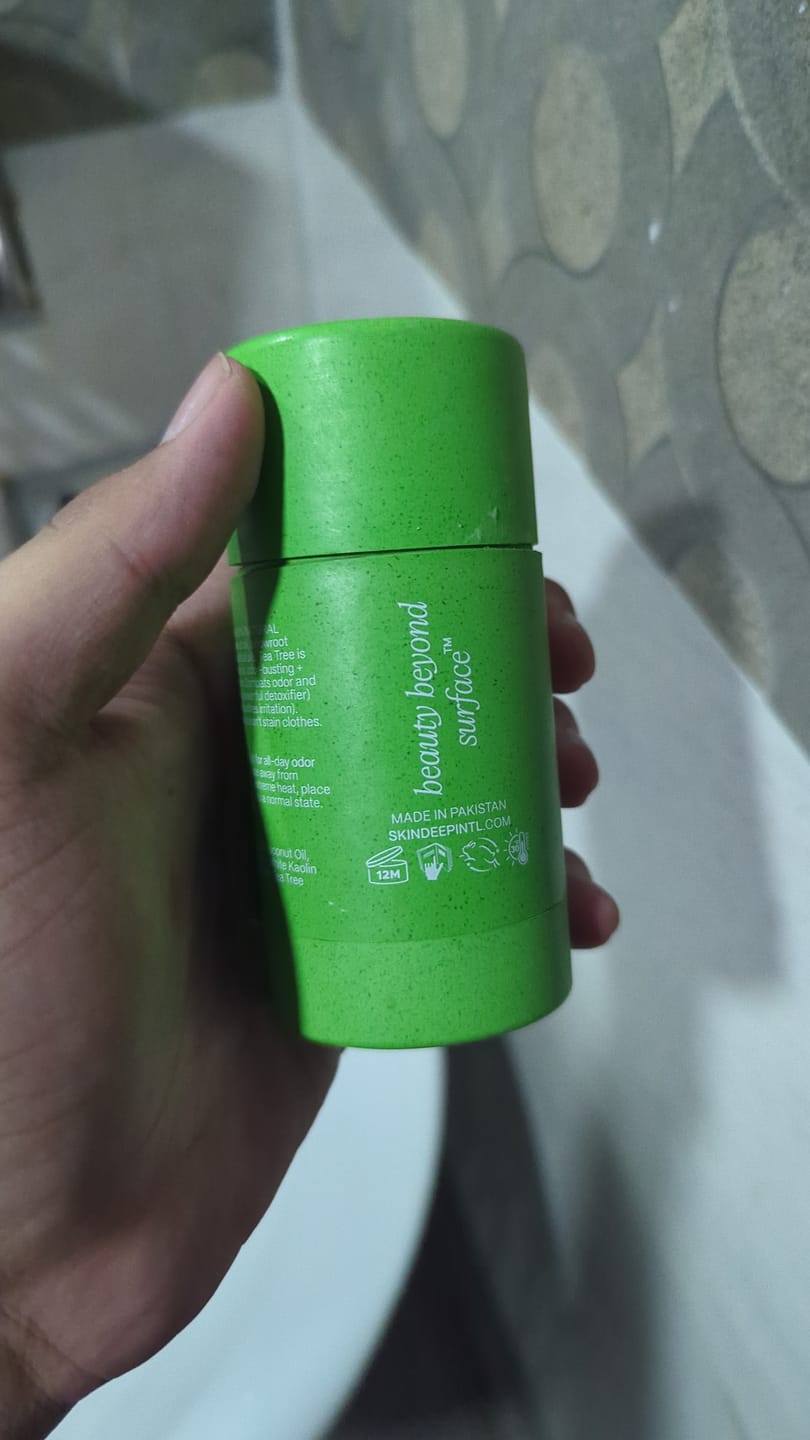 Customer photo review of DEODORANT