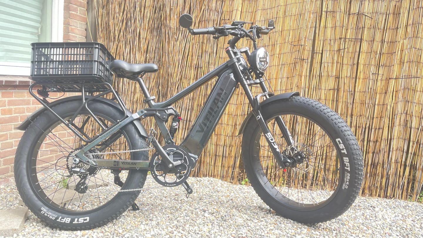 Customer photo review of T7 Full Suspension Mountain E-bike
