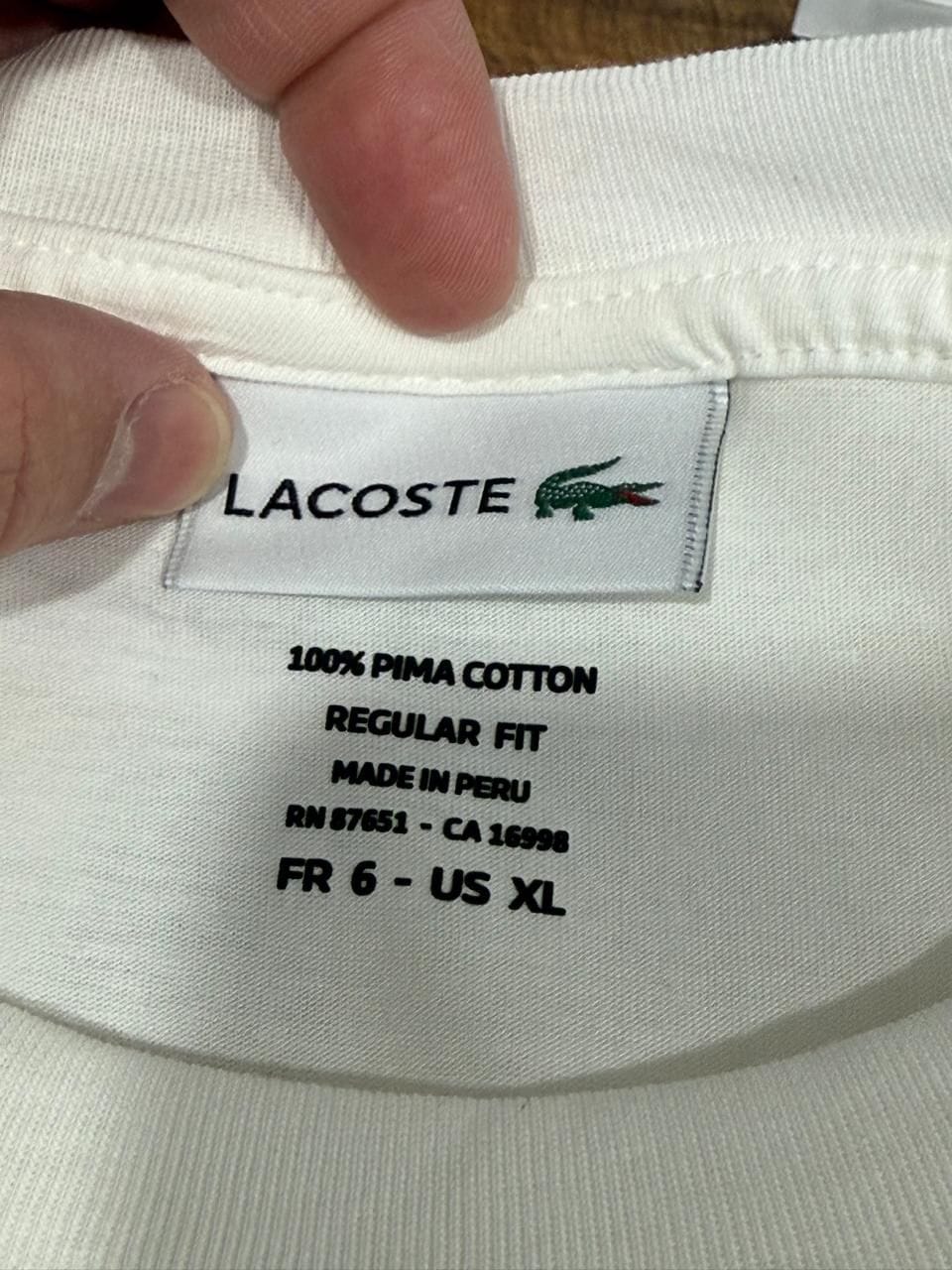 Customer photo review of Combo 03 Camisetas Algodão Pima LCT