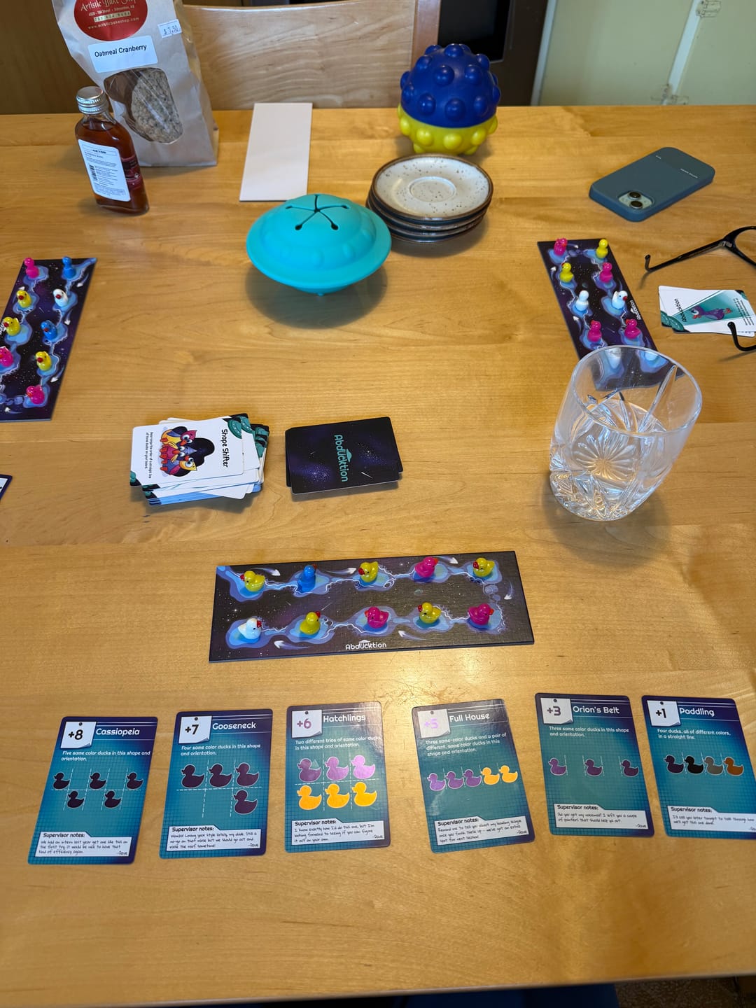 Customer photo review of Abducktion: A Weirdly Strategic Game of Duck Kidnapping
