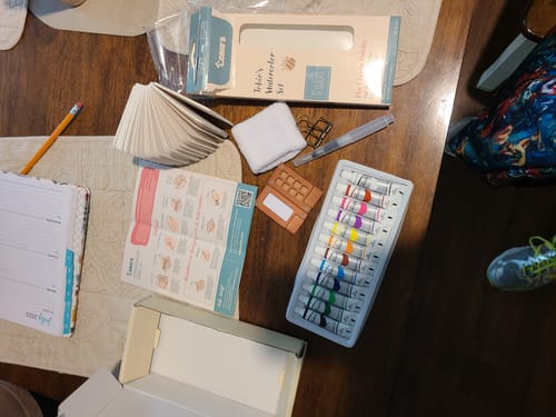 Customer photo review of Tobio's™ Watercolor Kit