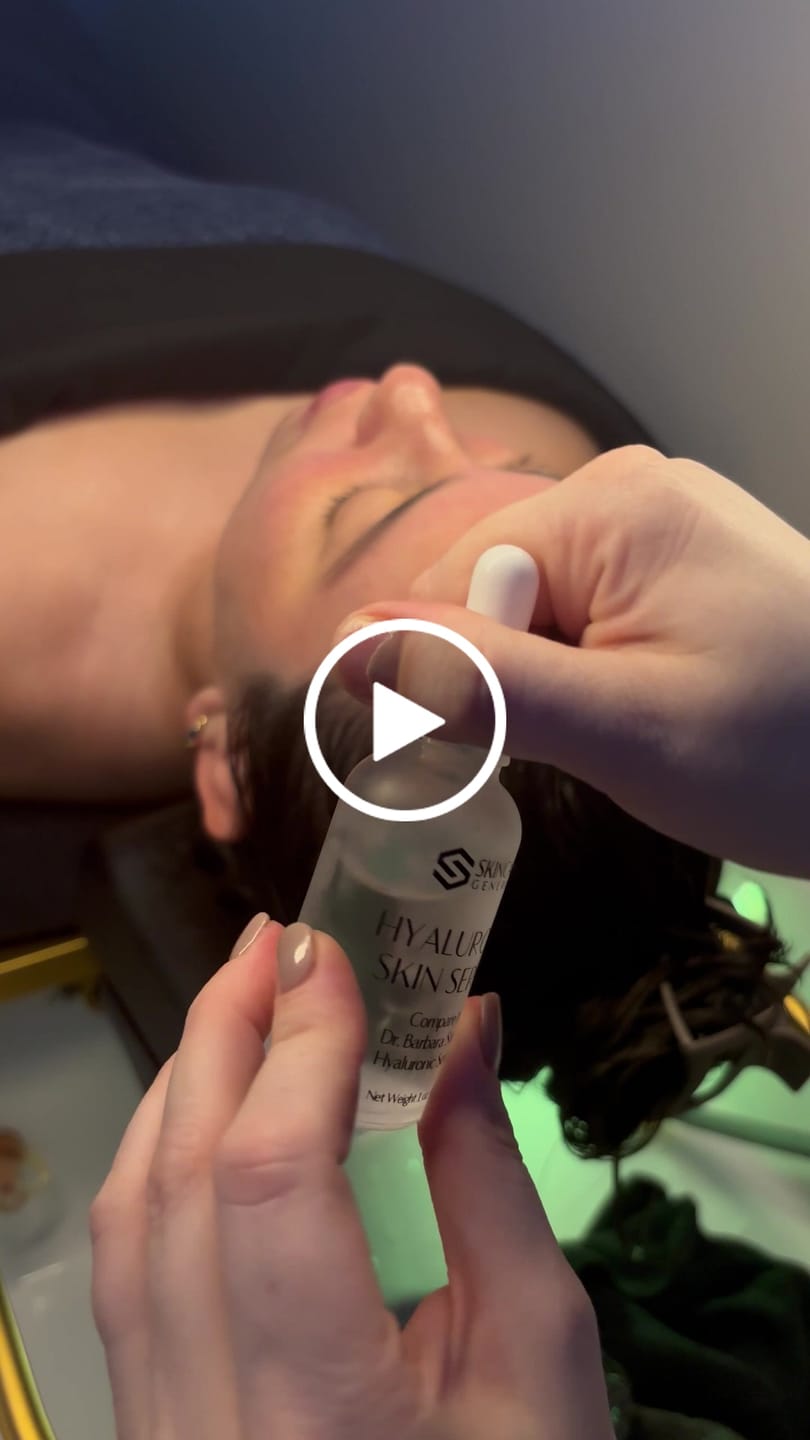 Customer video review of HYALURONIC SKIN SERUM | PLUMPING HYDRATION