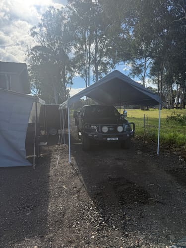 Customer photo review of Advwin 3x6m Waterproof Carport Canopy Portable Garage