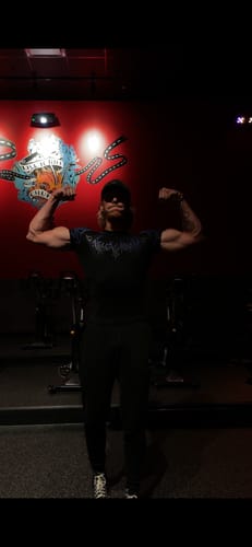 Customer photo review of Void Tech™ Dark Matter Compression [HOLLOW PURPLE]