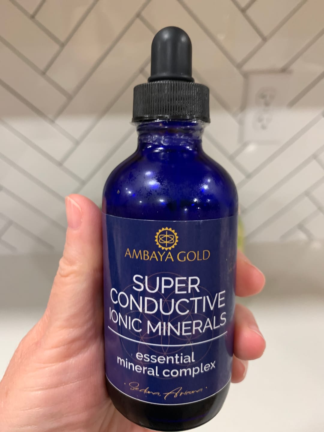 Customer photo review of Super-Conductive Ionic Minerals
