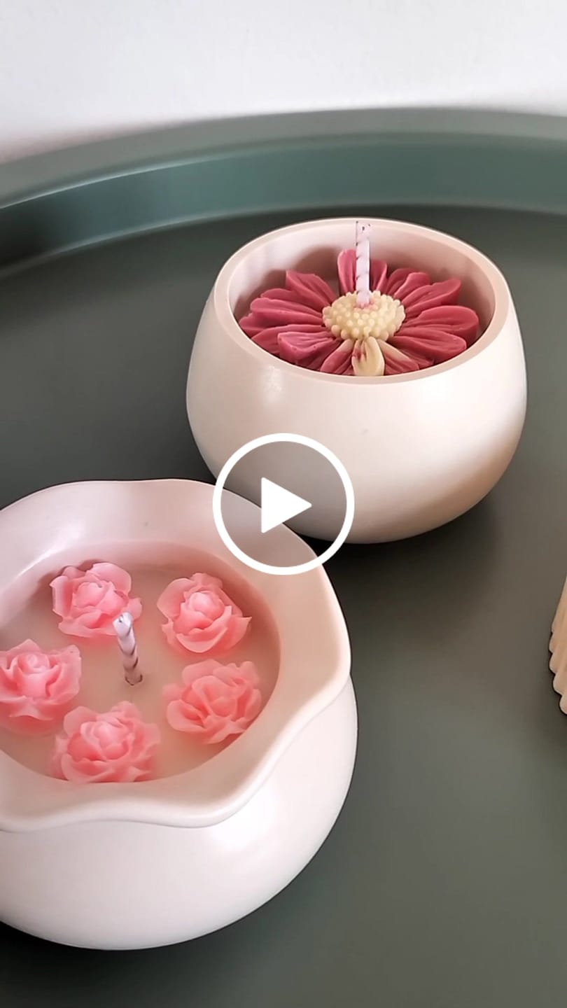 Customer video review of Cera de Colza + Coco especial Velas de Masaje (BPF)