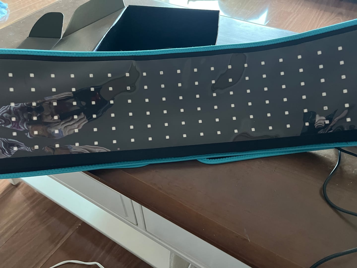 Customer photo review of Red Light Therapy Slimming Belt
