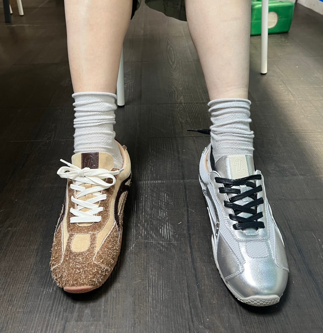 Customer photo review of Colette ♥ Coloured Panel Sneakers
