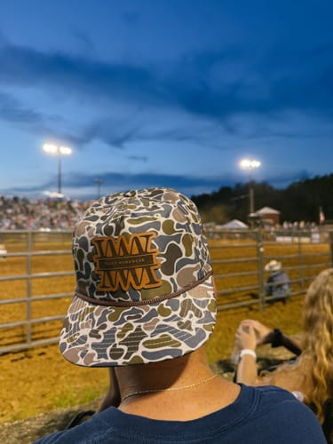 Customer photo review of Custom Slate Old’s Cool Trucker Hats - Lost Hat Co.