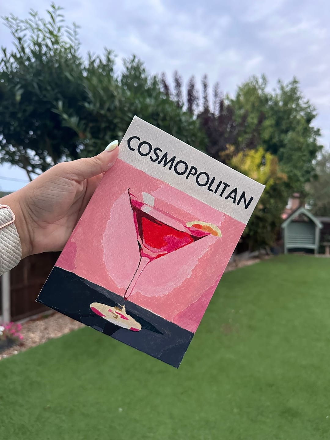 Customer photo review of 6 Mini Paintings - Cocktail Deluxe Set