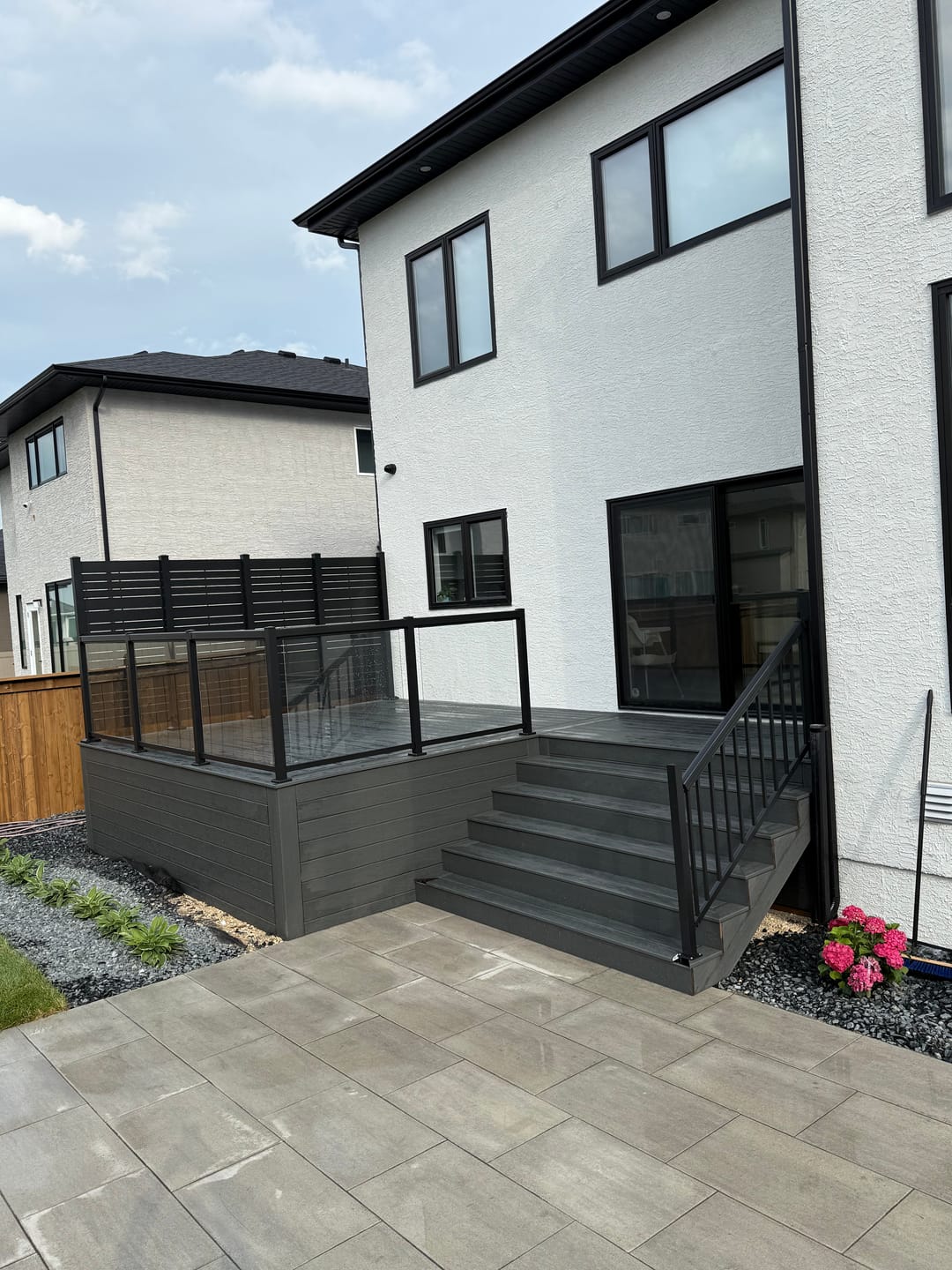 Customer photo review of Privacy Screen (Horizon)