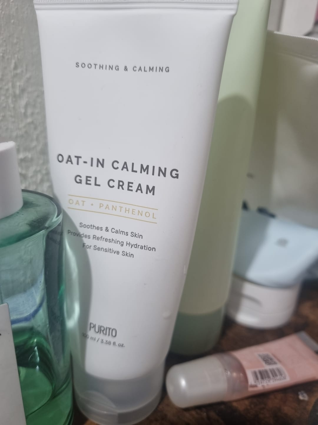 Customer photo review of Oat-in Calming Gel Cream