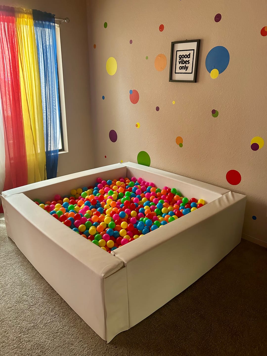 Customer photo review of Soft Play - Ball Pit  ( 5' x 5' x 18")