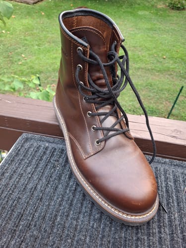 Customer photo review of Dover Unlined Brown