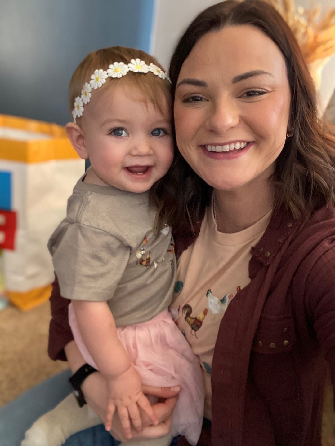 Customer photo review of Chicken Heart Tee