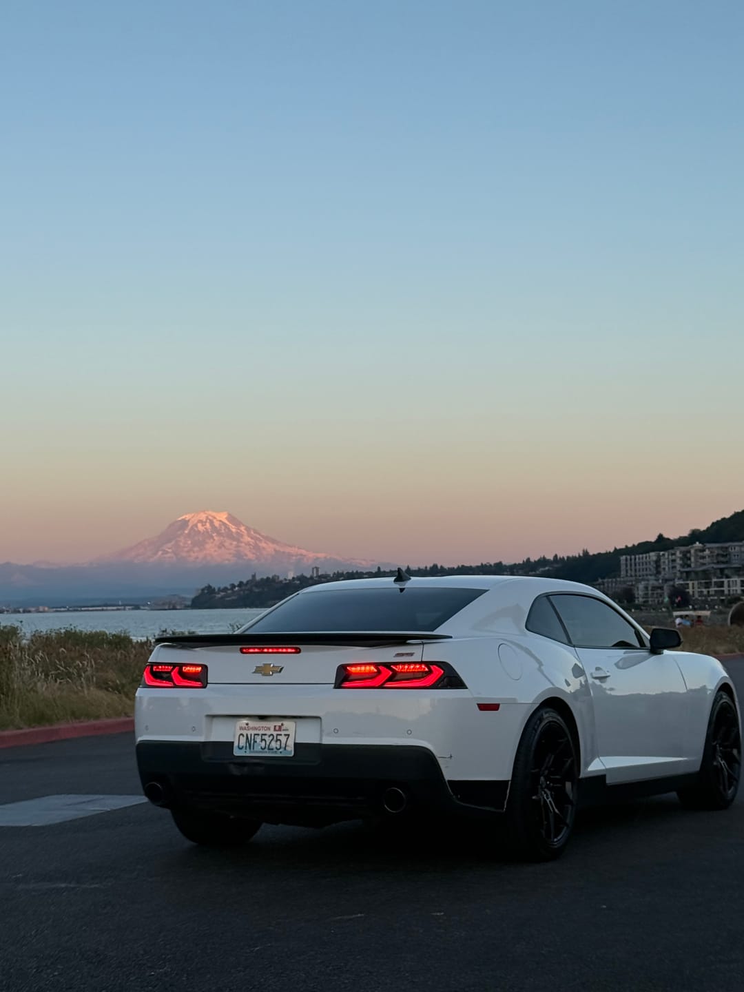 Customer photo review of 2014-2015 Chevy Camaro Umbra LED Taillights – Gloss Black/Smoke Lens