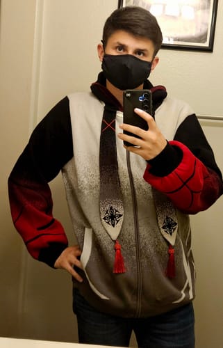 Customer photo review of Genshin Zipper Hoodie II Preorder