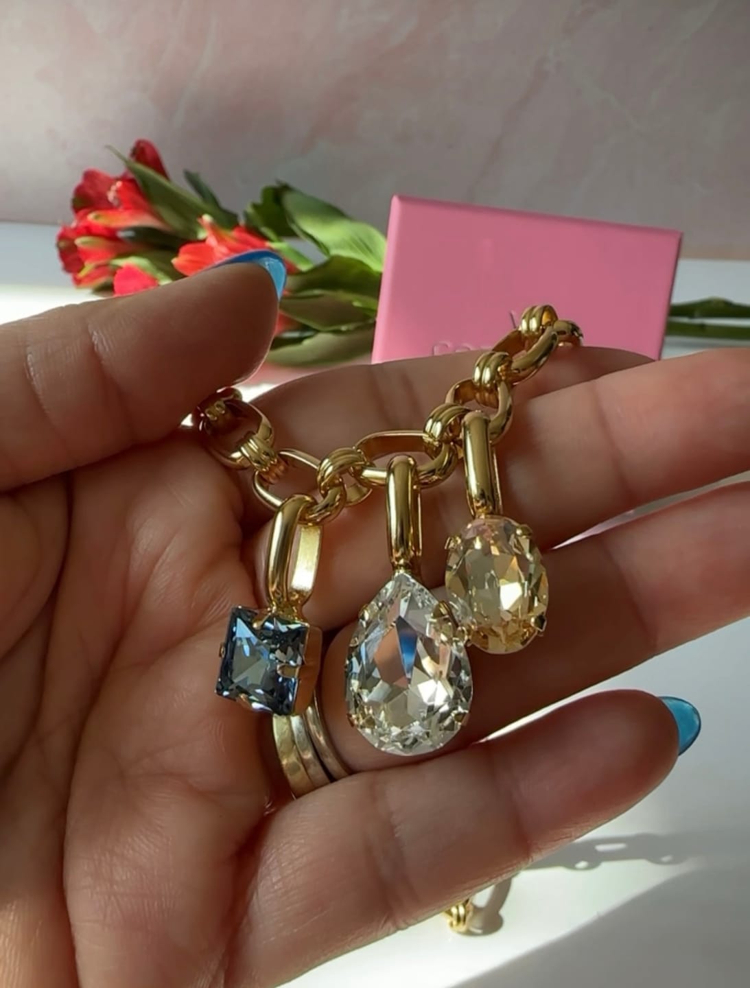 Customer photo review of Stardust Necklace
