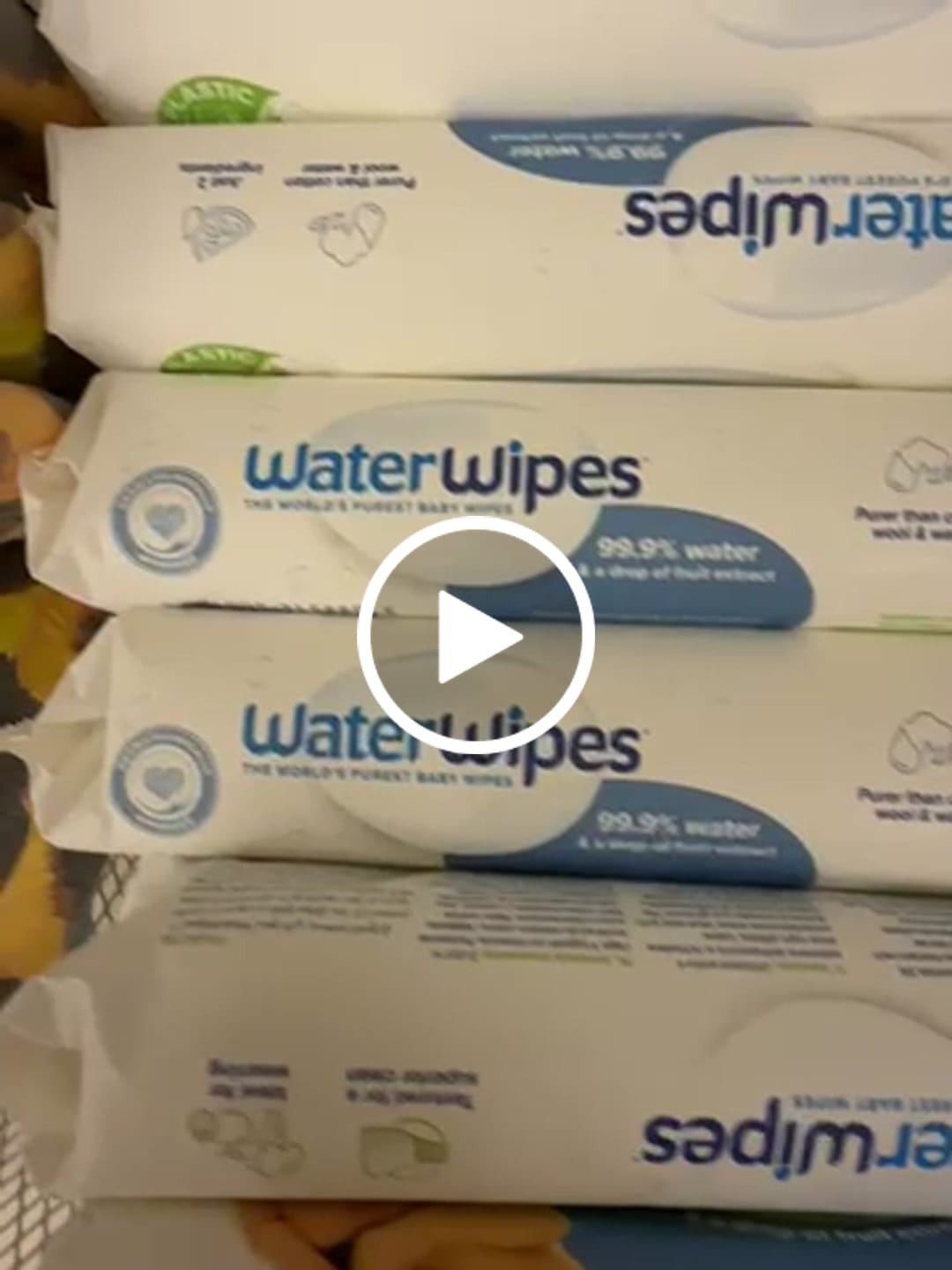 Customer video review of Water Wipes for Newborns - The World Purest Wipes