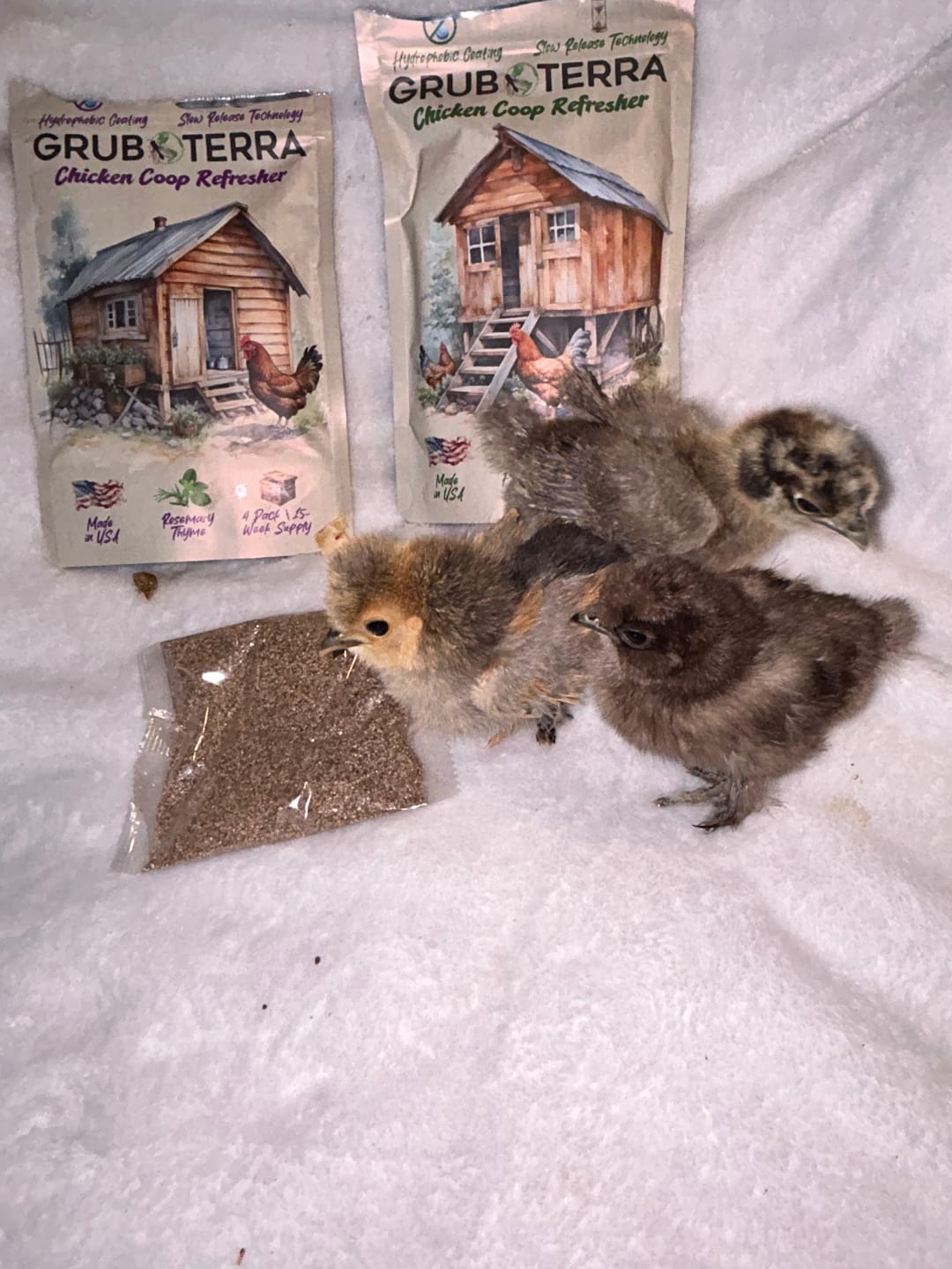 Customer photo review of GrubTerra Coop Refresher!!!