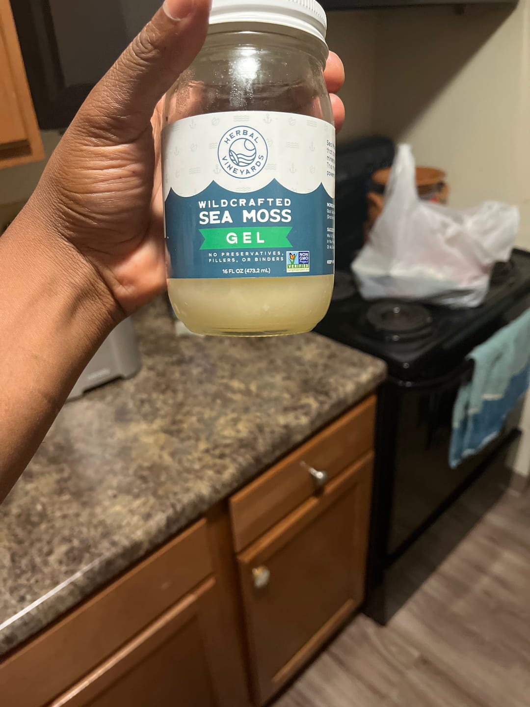 Customer photo review of 60 Day Sea Moss Gel Dynamic Duo