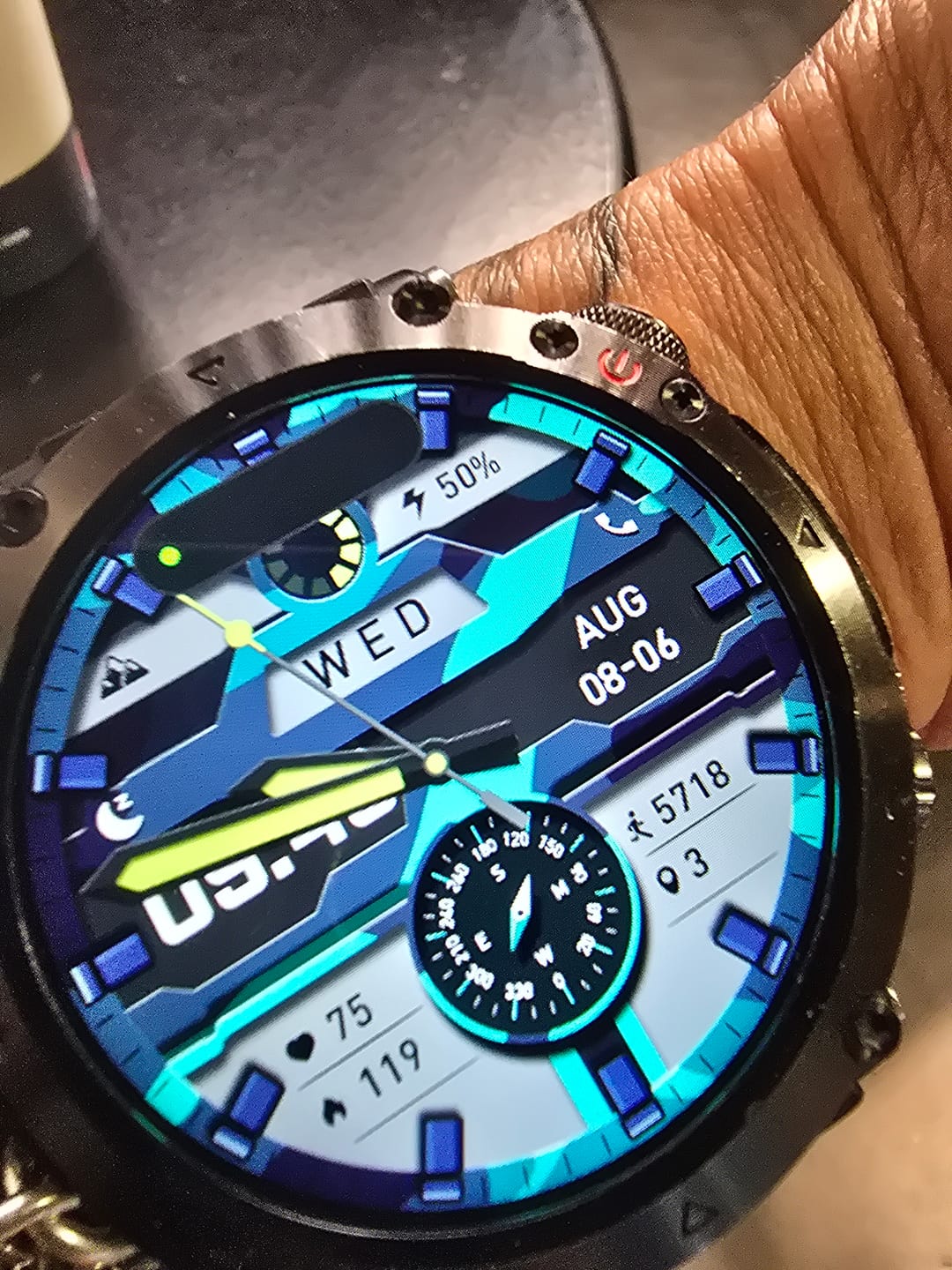 Customer photo review of STONE – Die stabilste Smartwatch mit 21+ Tagen Akkulaufzeit